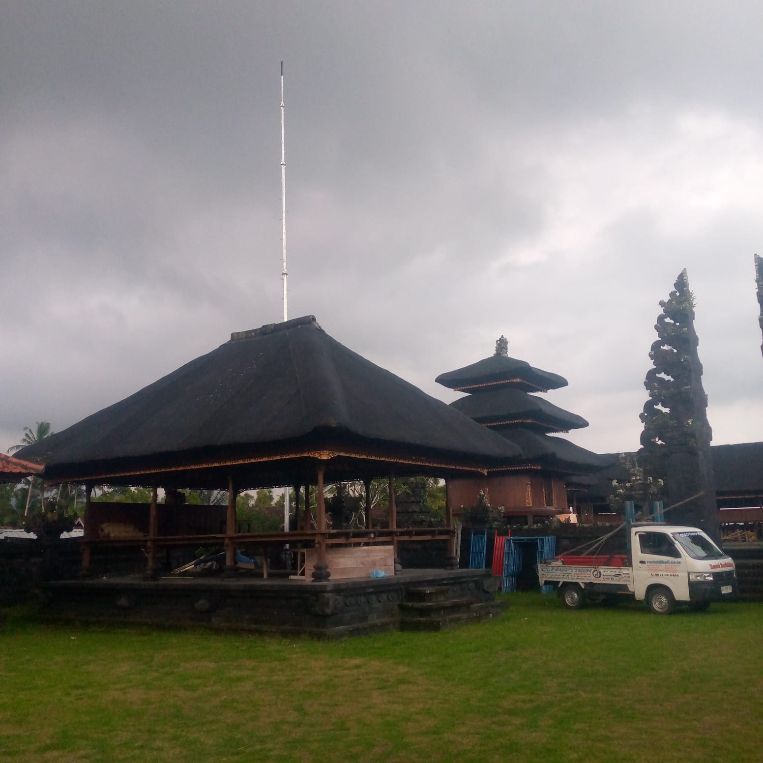 Tiang penangkal petir hotdip galvanice