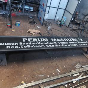 Jual Papan nama gang Bali